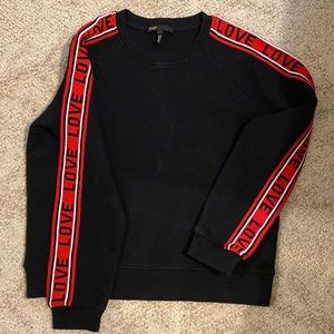 Maje Love Sweatshirt Size 1
